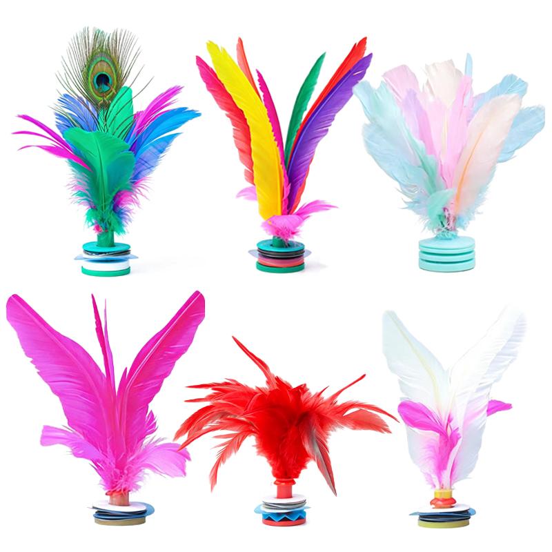 1Pc Colorful Feather Shuttleco - Feather Shuttlecock ulasan dan harga