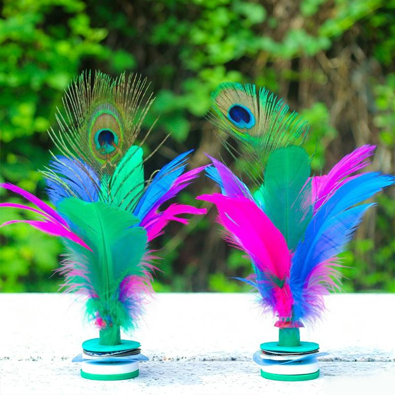 1Pc Colorful Feather Shuttleco - Feather Shuttlecock ulasan dan harga