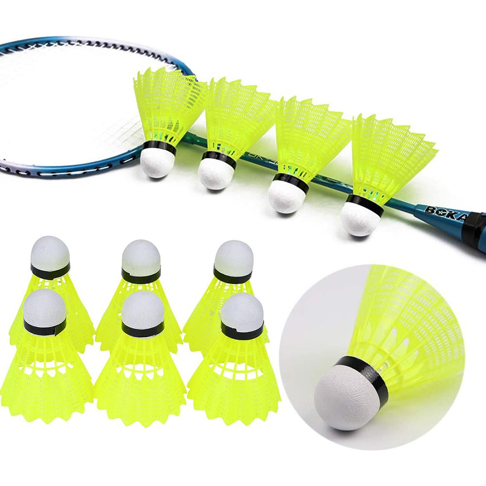 Nylon Badminton Shuttlecocks w - Feather Shuttlecock ulasan dan harga