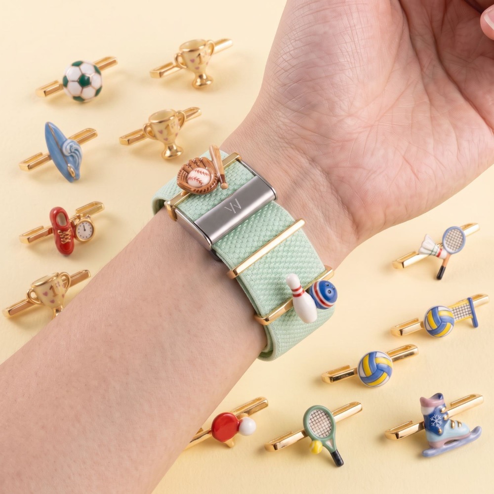 DIY WHOOP Charm Band Accessory - Badminton In English ulasan dan harga