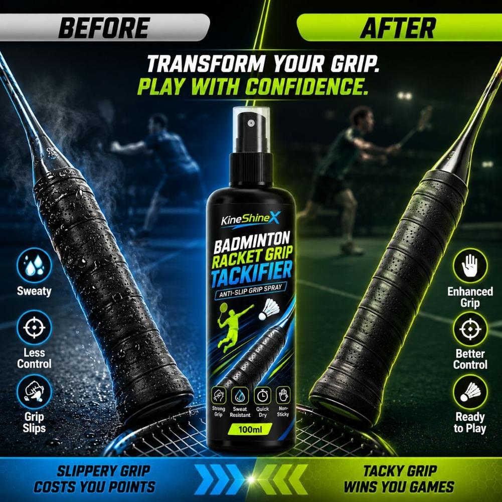 Anti-Slip Grip Spray for Tenni - Badminton Grip ulasan dan harga