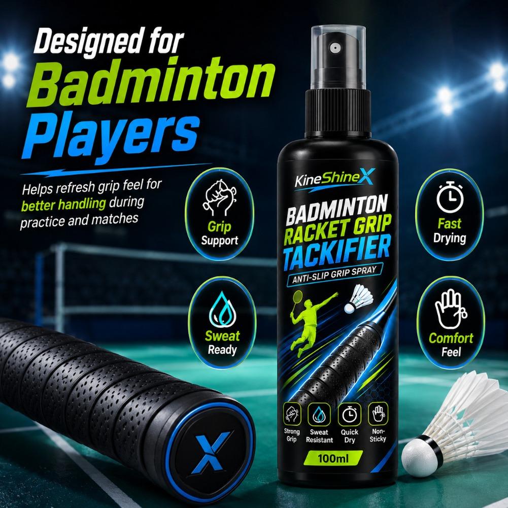 Anti-Slip Grip Spray for Tenni - Badminton Grip ulasan dan harga