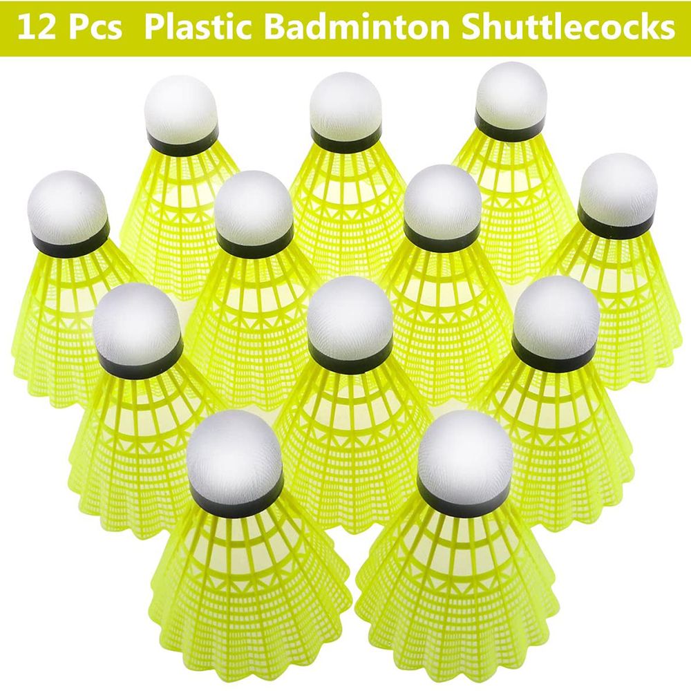New Plastic Badminton Shuttlec - Feather Shuttlecock ulasan dan harga