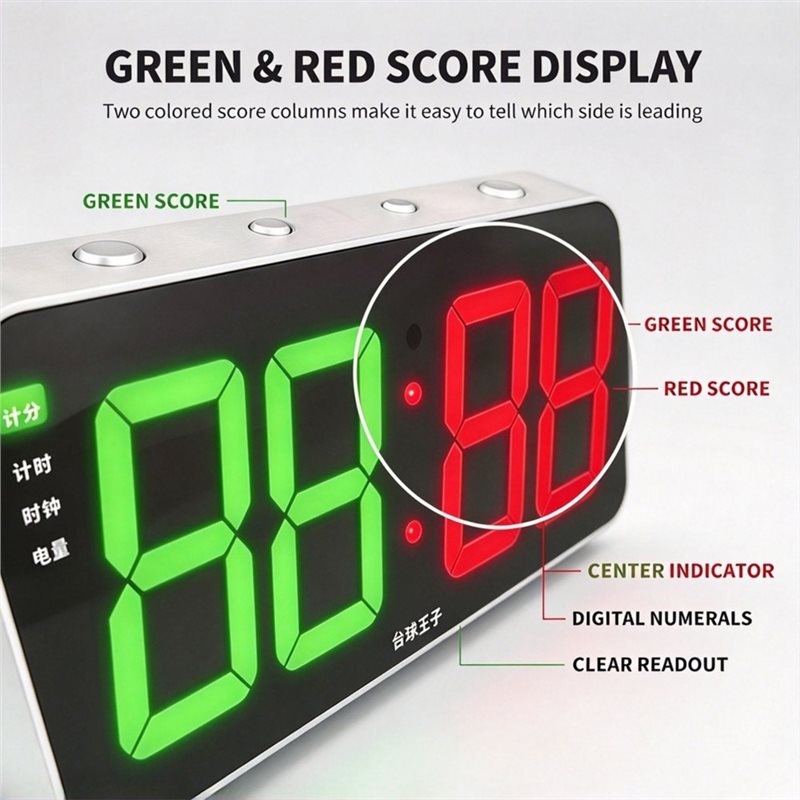 AD45 Billiards Electronic Scor - Scoreboard Digital ulasan dan harga