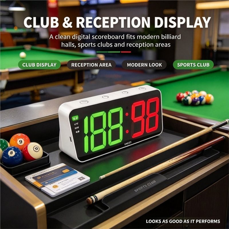 AD45 Billiards Electronic Scor - Scoreboard Digital ulasan dan harga