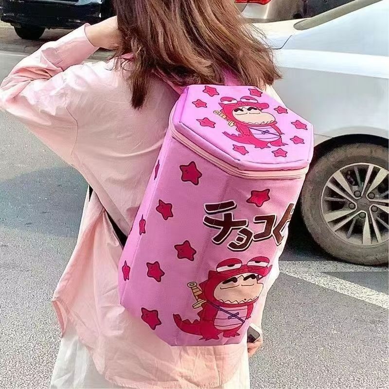 Cute Crayon Shin-Chan Backpack - Badminton Bag ulasan dan harga
