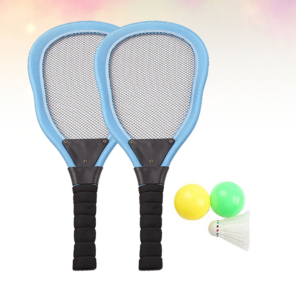 5Pcs Beach Racket Set for Kids - Badminton Grip ulasan dan harga