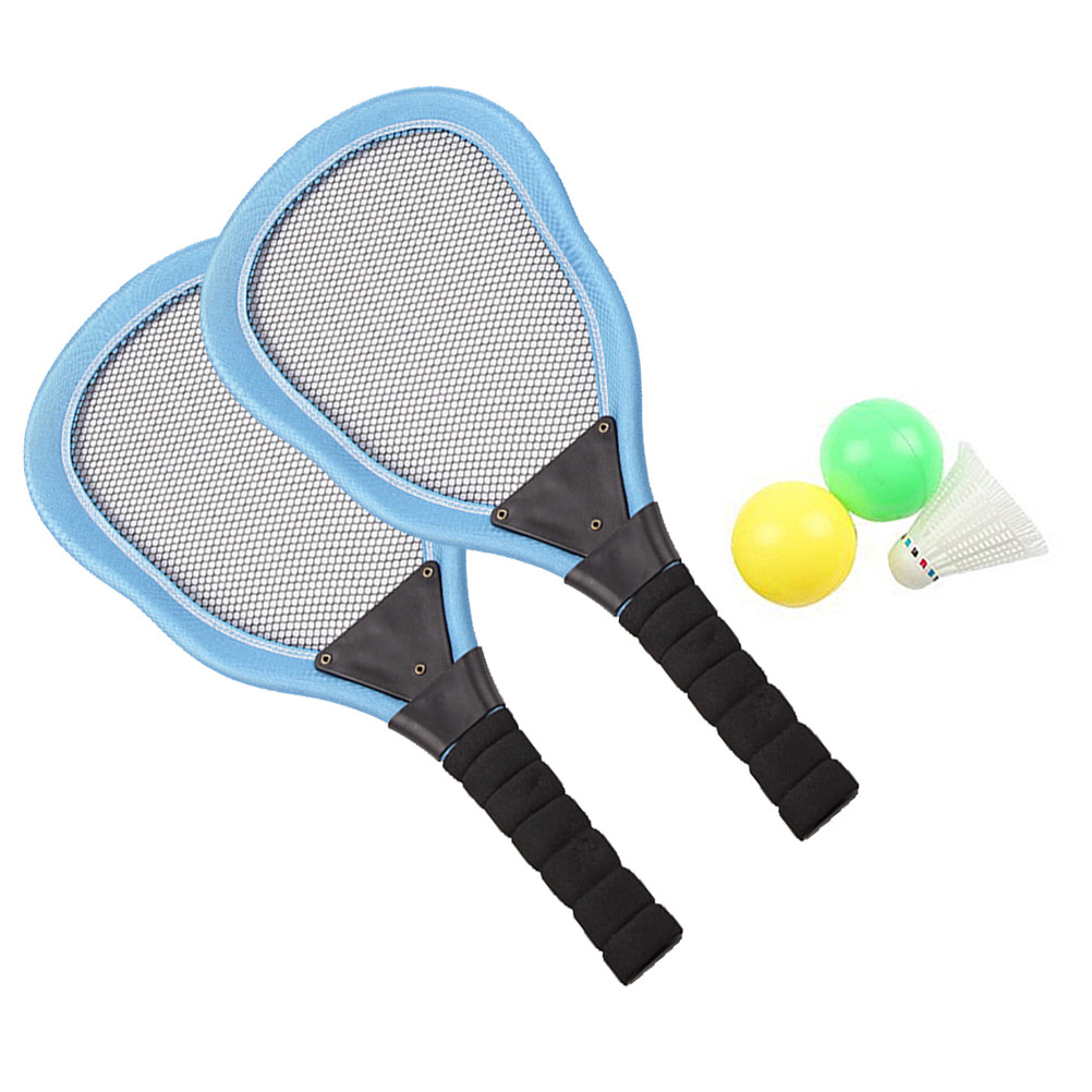 5Pcs Beach Racket Set for Kids - Badminton Grip ulasan dan harga