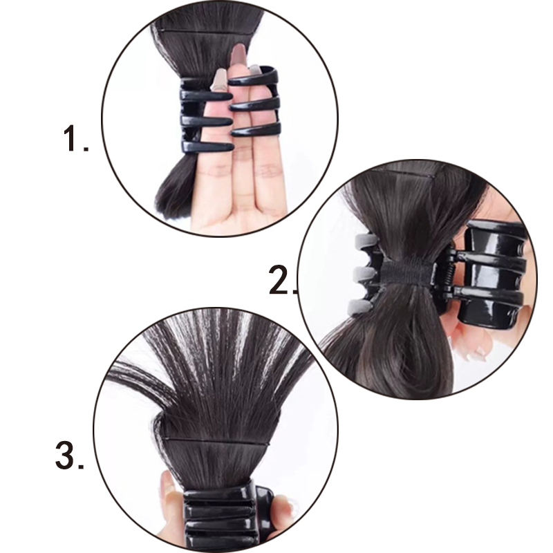 Synthetic  Women Half-tie Hair - Feather Shuttlecock ulasan dan harga
