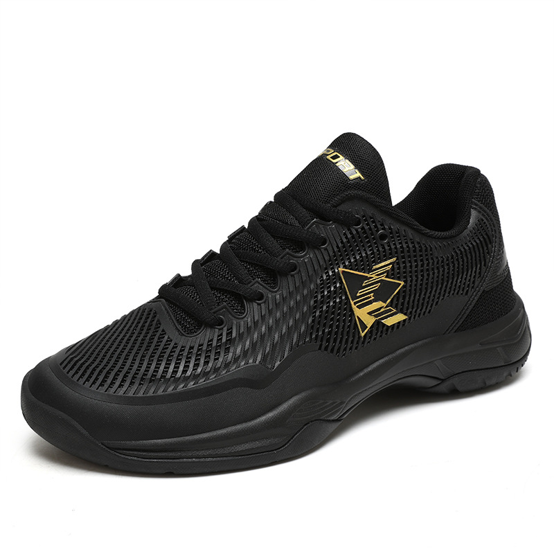 2026 New Arrival All Black Col - Badminton Shoes Men ulasan dan harga