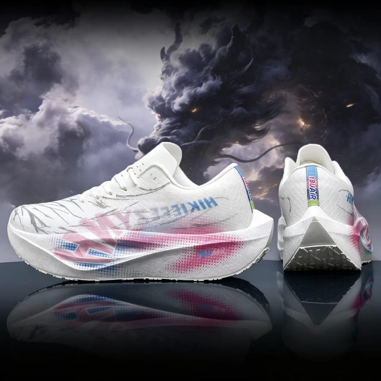 Men Carbon Plate Running Shoes - Badminton Shoes ulasan dan harga