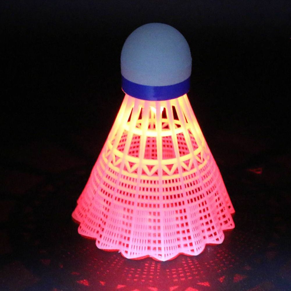 Light-up LED Badminton Glowing - Feather Shuttlecock ulasan dan harga
