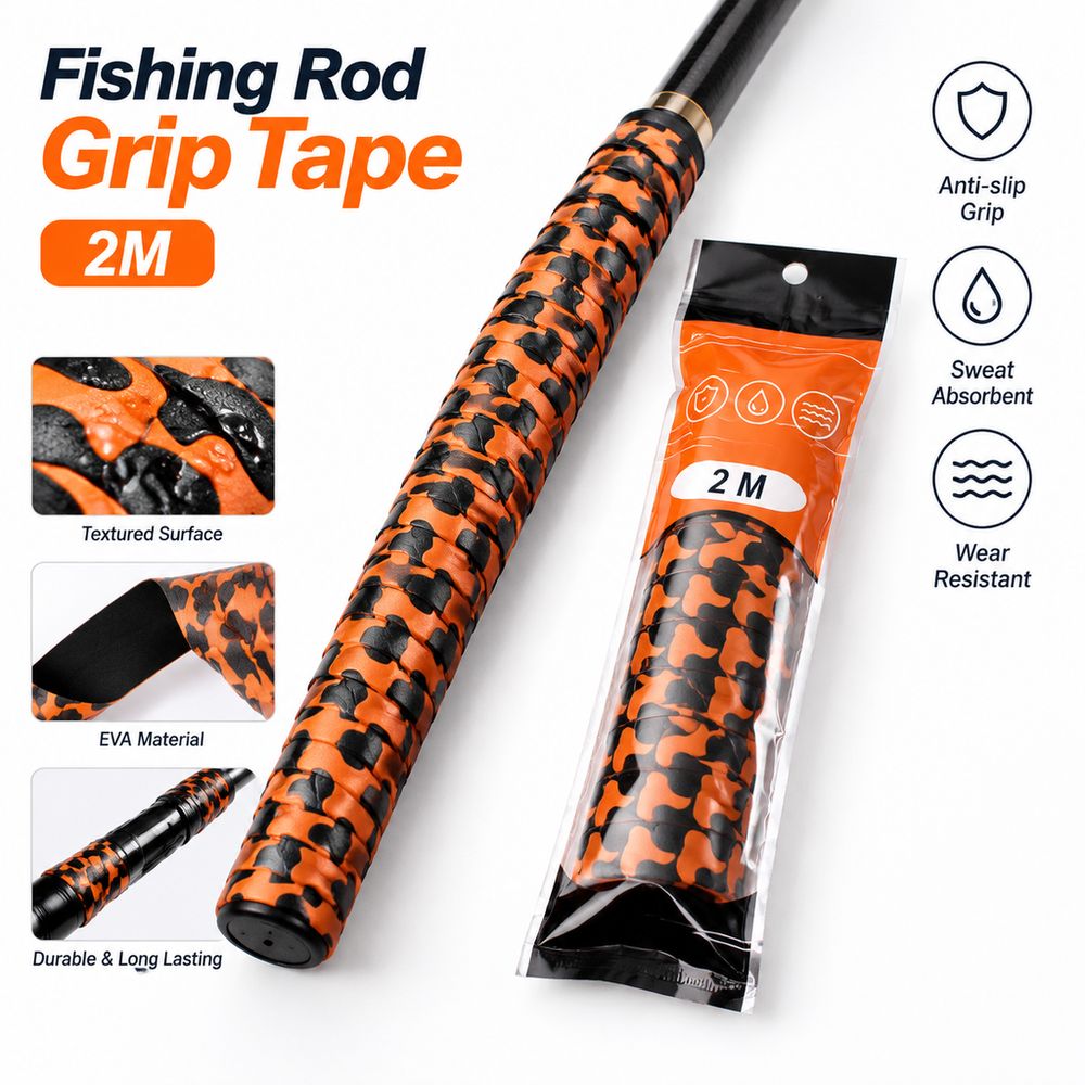 Anti-Slip Grip Band Fishing Ro - Badminton Grip ulasan dan harga